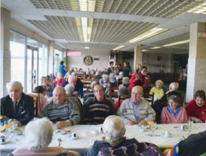 Le goûter des anciens